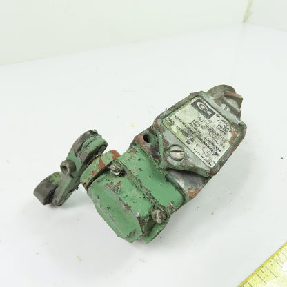 Cutler-Hammer 10316H187C Roller Lever Limit Switch 600V AC Pilot Duty