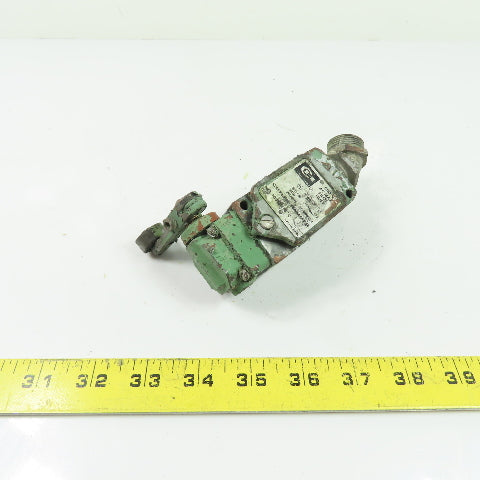 Cutler-Hammer 10316H187C Roller Lever Limit Switch 600V AC Pilot Duty