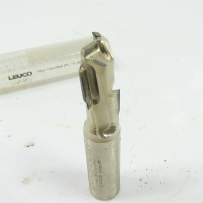 Leuco 1726553 1/2" 2-Flute Carbide Tipped Mortise Compression Spiral Router Bit