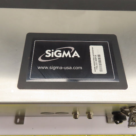 Sigma 770L1211006PCE 8" x 20" x 23" Stainless Steel Electrical Enclosure