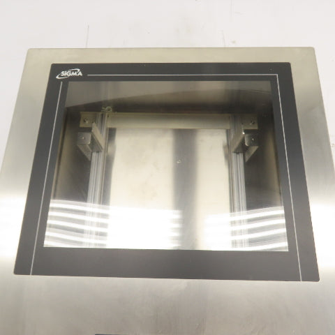Sigma 770L1211006PCE 8" x 20" x 23" Stainless Steel Electrical Enclosure