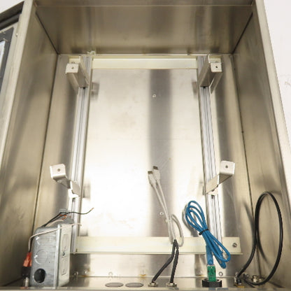 Sigma 770L1211006PCE 8" x 20" x 23" Stainless Steel Electrical Enclosure