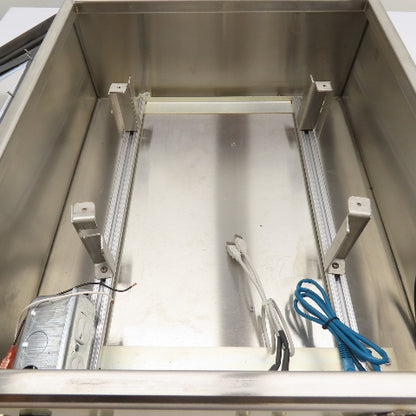 Sigma 770L1211006PCE 8" x 20" x 23" Stainless Steel Electrical Enclosure