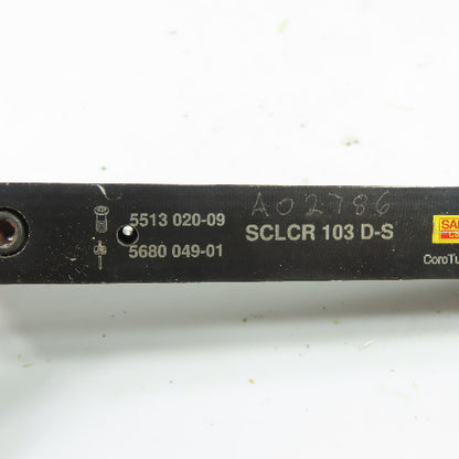 Sandvik Coromant SCLCR 103 D-S 6" x 5/8" Shank Indexable Boring Bar Tool Holder