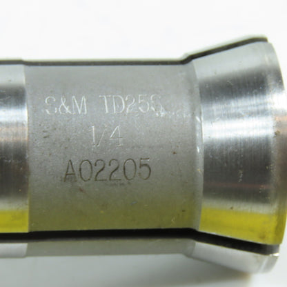 Southwick & Meister TD25S 1/4" Round Smooth Swiss Guide Bushing Collet