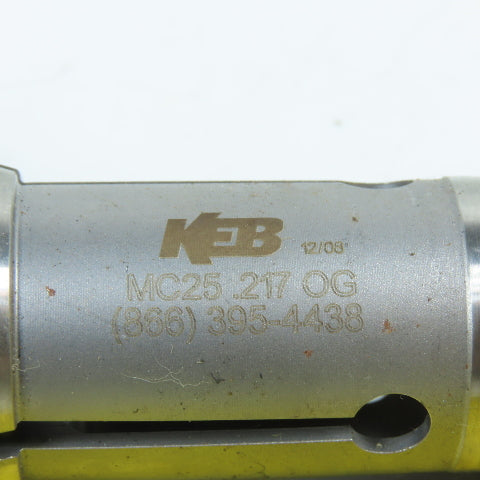 KEB MC25.217OG .217 Bore Overgrip Precision Swiss Collet