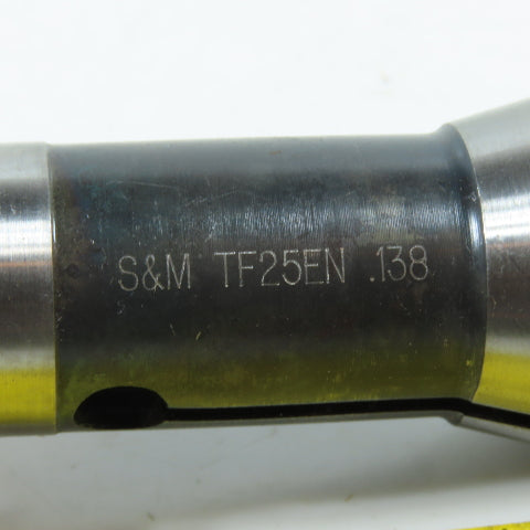S&M TF25EN 0.138" Ob-Round Extended Nose Swiss Collet