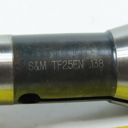 S&M TF25EN 0.138" Ob-Round Extended Nose Swiss Collet