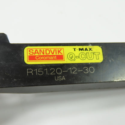 Sandvik Coromant R151.20-12-30 4.5"x 3/4" Shank Indexable Boring Bar Tool Holder