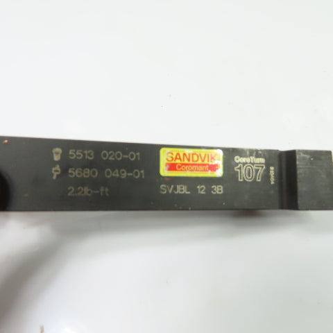 Sandvik Coromant SVJBL 12 3B 4.5" x 3/4" Shank Indexable Boring Bar Tool Holder