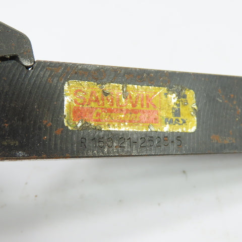 Sandvik Coromant R150.21-2525-5 6" x 1" Shank Indexable Boring Bar Tool Holder