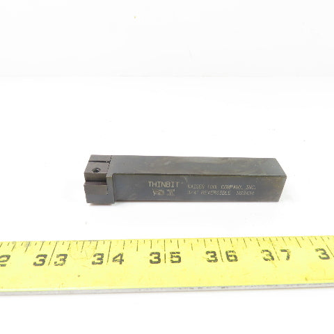 Thinbit RS3434 4-3/8" x 3/4" Shank Reversable Indexable Boring Bar Tool Holder