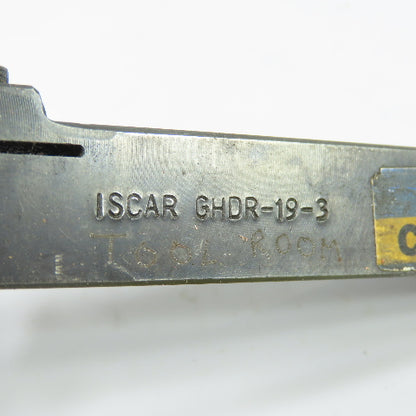 Iscar GHDR-19-3 4-3/8" x 3/4" Shank Indexable Boring Bar Tool Holder