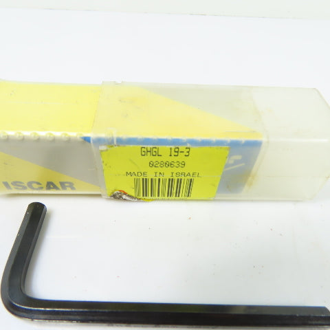 Iscar 0280639 GHGL 19-3 4-1/2" x 3/4" Shank Indexable Boring Bar Tool Holder NEW