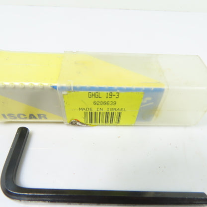 Iscar 0280639 GHGL 19-3 4-1/2" x 3/4" Shank Indexable Boring Bar Tool Holder NEW