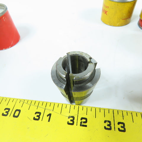 Sandvik C6 Flexi-Grip Spring Collet 3/8", 11/16", 1/2" 13/32" ETC Misc Lot Of 12
