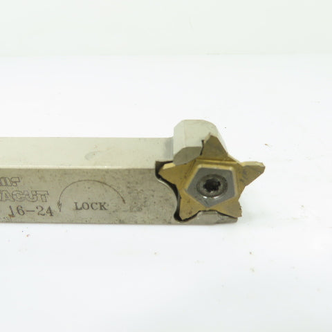 Iscar PCHL 16-24 4-1/2" x 5/8" Shank Indexable Boring Bar Tool Holder