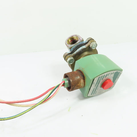ASCO SC8210G094 1/2" NPT 2-Way Solenoid Valve 110/120V Coil