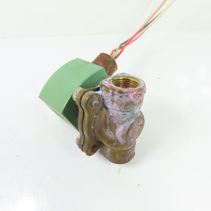ASCO SC8210G094 1/2" NPT 2-Way Solenoid Valve 110/120V Coil