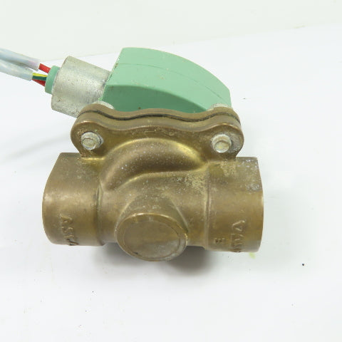 ASCO 8210G094 1/2" 2-Way Brass Solenoid Valve 110/120V Coil