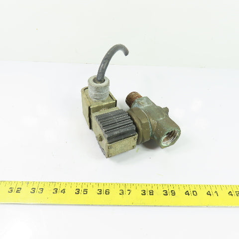 DEMA 41-9-2 120V 3/4" NPT Brass Solenoid Valve