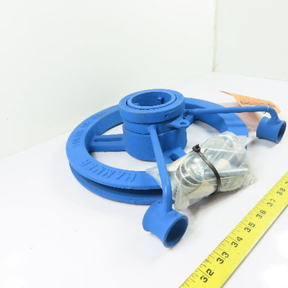 Roto Hammer CL12 Ductile Iron Clamp-On Chain Wheel Operator 12" OD