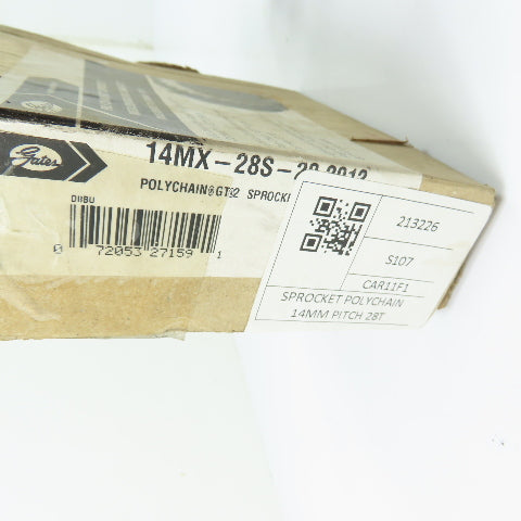 Gates 14MX-28S-20 28 Tooth 14mm Pitch Poly Chain GT2 Taper Belt Sprocket 5.87"OD