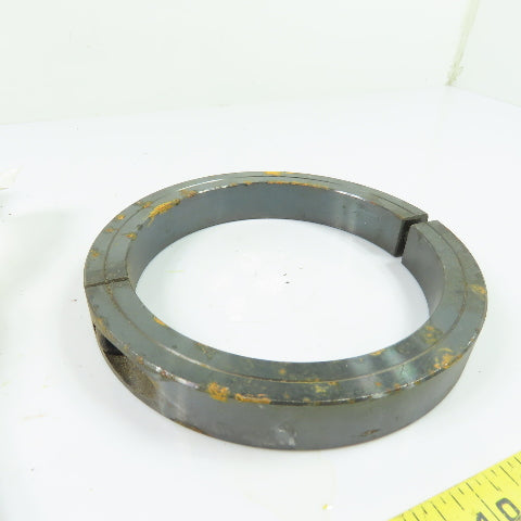 Climax H2C-500 5" ID 2-Piece Steel Clamp Collar 6-1/4" OD x 7/8" Wide
