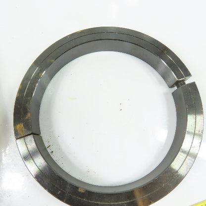 Climax H2C-550 5-1/2" ID 2-Piece Clamp Shaft Collar Steel 6-3/4" OD x 7/8" Wide