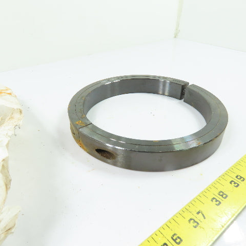 Climax H2C-550 5-1/2" ID 2-Piece Clamp Shaft Collar Steel 6-3/4" OD x 7/8" Wide