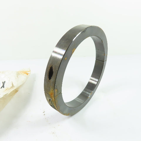 Climax H2C-550 5-1/2" ID 2-Piece Clamp Shaft Collar Steel 6-3/4" OD x 7/8" Wide