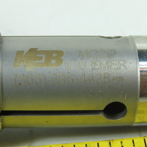 KEB MC25 1/16" Emergency Spring Collet for Swiss CNC Lathe