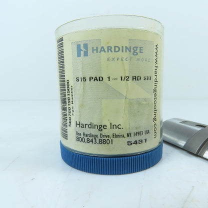 Hardinge 56070019015000 S16 1-1/2" Round Smooth 3-Segment Collet Pad