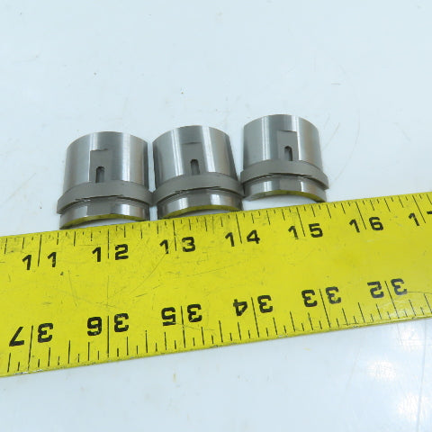Hardinge 56070019015000 S16 1-1/2" Round Smooth 3-Segment Collet Pad