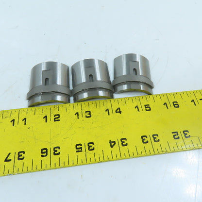 Hardinge 56070019015000 S16 1-1/2" Round Smooth 3-Segment Collet Pad
