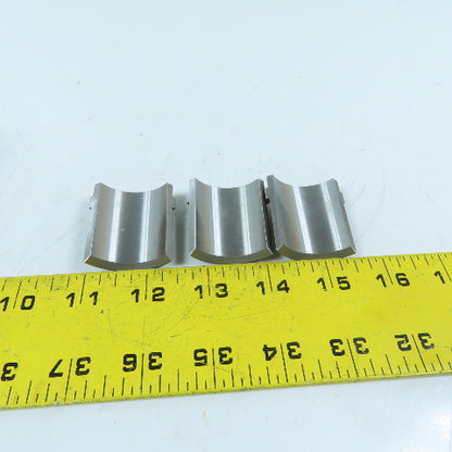Hardinge 56070019015000 S16 1-1/2" Round Smooth 3-Segment Collet Pad
