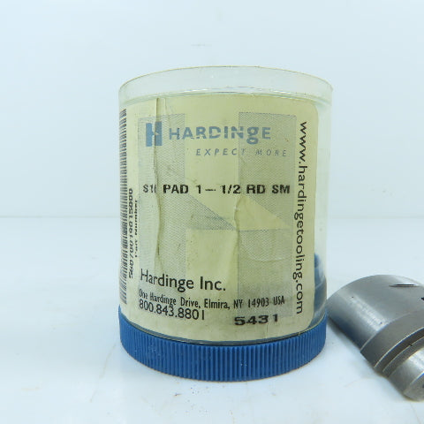 Hardinge 56070019015000 S16 1-1/2" Round Smooth Collet Step Pad Set