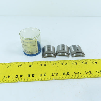 Hardinge 56070019015000 S16 1-1/2" Round Smooth Collet Step Pad Set