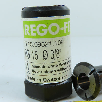 Rego-Fix PG15 1715.09521.109 3/8" powRgrip Collet