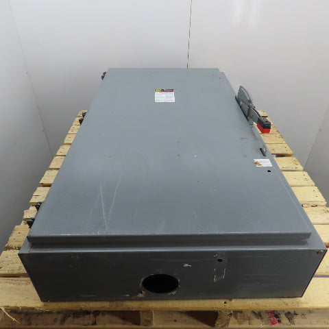 Square D H325N 400A 3-Pole Fusible Safety Disconnect Switch 240VAC