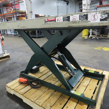 Southworth LS2 54" x 42" 2000LB Hydraulic Scissor Lift Table 115V 1PH 42.5" Max