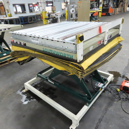 Southworth LS4-36 48" x 48" 4000LB Hydraulic Scissor Lift Table 115V 1PH