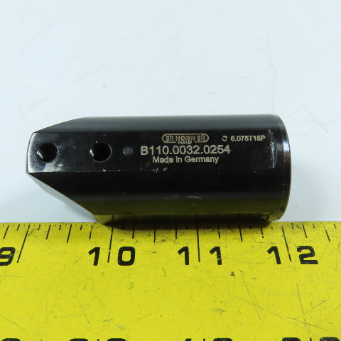 Horn B110.0032.0254 Internal Grooving Boring Bar Toolholder 1-1/4" Shank
