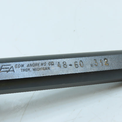 Edw. Andrews Co. 48-60 5/16" ID Boring Bar Sleeve Tool Holder Bushing 3/4" Shank