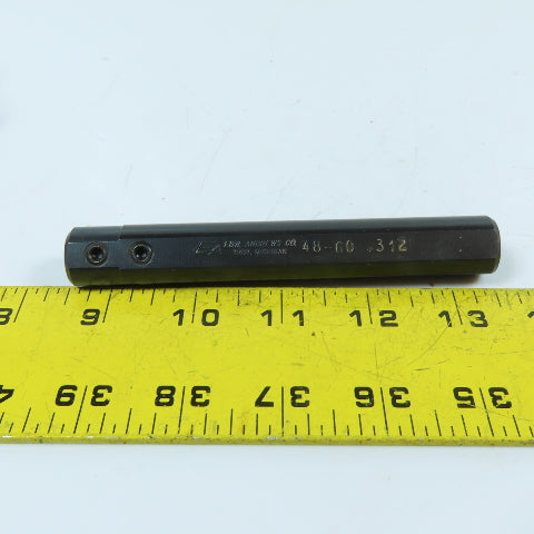 Edw. Andrews Co. 48-60 5/16" ID Boring Bar Sleeve Tool Holder Bushing 3/4" Shank