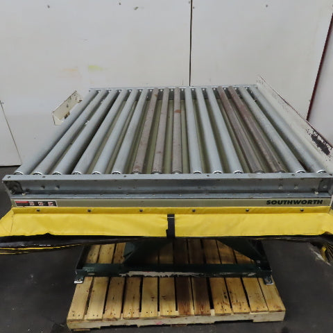 Southworth LS4-36 48" x 48" 4000LB Hydraulic Scissor Lift Table 115V 1PH