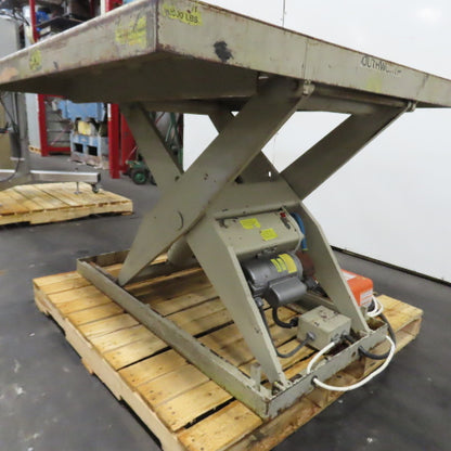 Southworth LS2 48" x 48" 2000LB Hydraulic Scissor Lift Table 115V 1PH