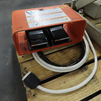 Southworth LS2 48" x 48" 2000LB Hydraulic Scissor Lift Table 115V 1PH
