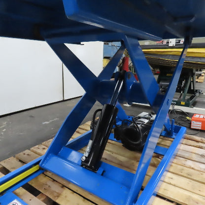Bishamon L3K-3648 48" x 36" 3000LB Hydraulic Scissor Lift Table 115V 1PH