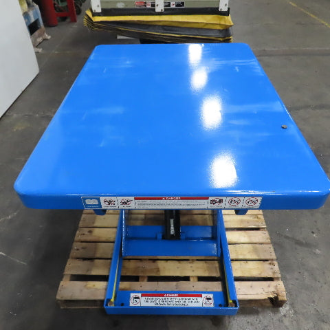 Bishamon L3K-3648 48" x 36" 3000LB Hydraulic Scissor Lift Table 115V 1PH